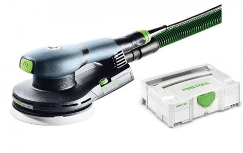 Load image into Gallery viewer, Festool ets ec 150 3 eq-sys gr excenterschuurmachine + sys-stf d150 gr-set in systainer - 578265
