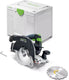 Festool hkc 55 keb-basic accu-pendelkapzaag | zonder accu's en lader - 578302