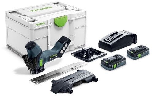 Festool isc 240 hpc 4.0 ebi-plus | accu isolatiezaag 18v 240mm in systainer (2x 4.0ah accu + lader) - 576569