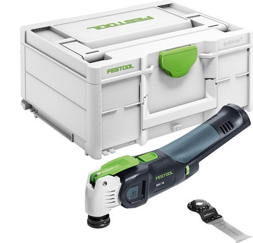 Festool osc 18 li e-basic oscillerende accu multitool vecturo | zonder accu's en lader - 576591