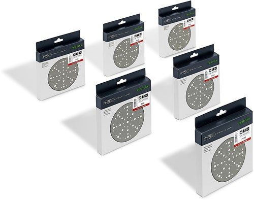 Load image into Gallery viewer, Festool accessoires festool stf d150 48 gr-set schuurschijf | 6-delig | korrels p60 80 120 180 220 320 - 578166
