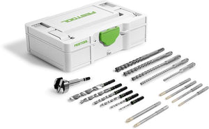 Festool accessoires festool sys3 s 76-bb-set bit- en boorset - 578119