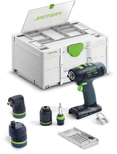 Festool t18 + 3 basic-set accu schroefboormachine | zonder accu's en lader - 578828