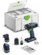 Festool t18 + 3 basic-set accu schroefboormachine | zonder accu's en lader - 578828