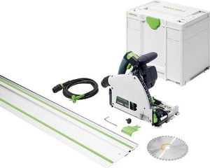 Festool ts 60 kebq-plus-fs invalcirkelzaagmachine + geleiderail | 1500 w | in systainer 577417