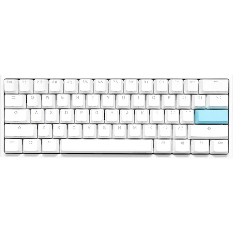 Load image into Gallery viewer, Ducky one 2 pro mini white classic rgb mechanisch gaming toetsenbord (wit, us lay-out (qwerty), cherry mx red, 60%, rgb led, double-shot pbt, quack mechanics)
