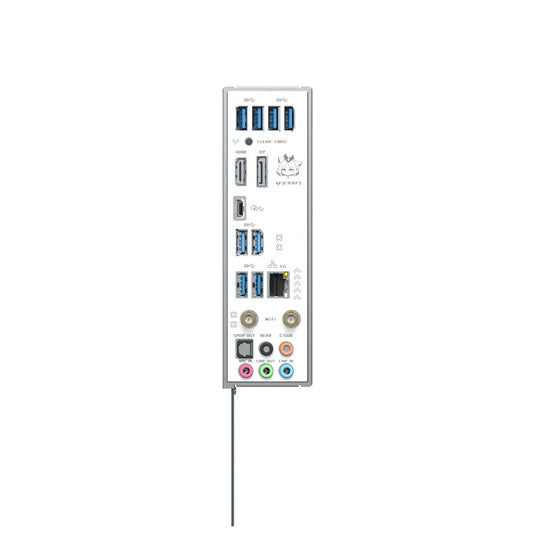 Maxsun ms-icraft b860m cross socket 1851 moederbord (wit, raid, 5 gb-lan, wlan, bt, sound, µatx)