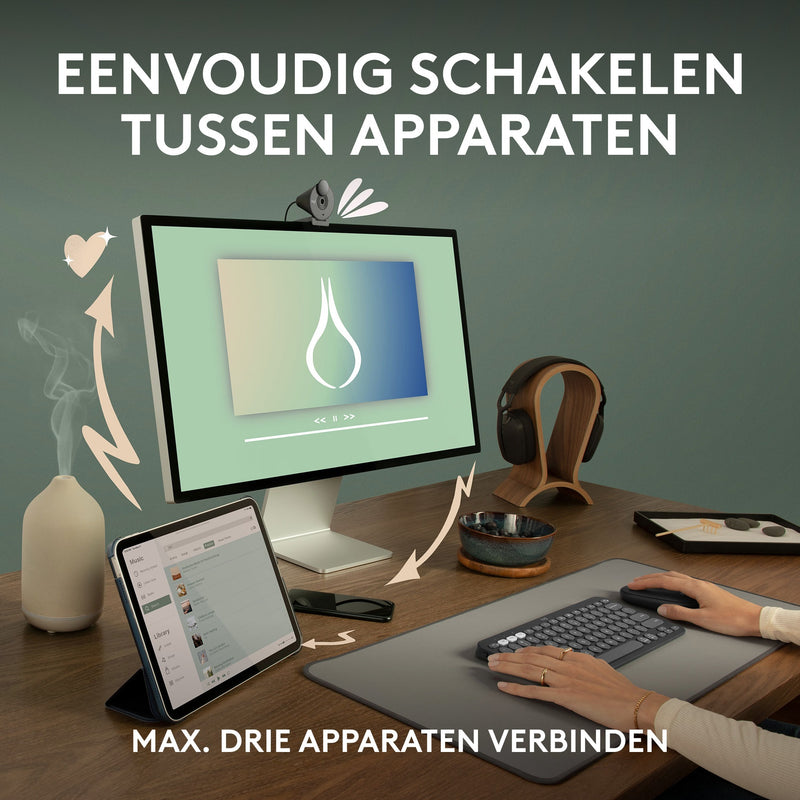 Afbeelding laden in galerijviewer, Logitech pebble mouse 2 m350s (wit)
