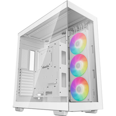 Deepcool ch780 midi tower behuizing (wit | 4x usb-a | 1x usb-c | rgb | window)