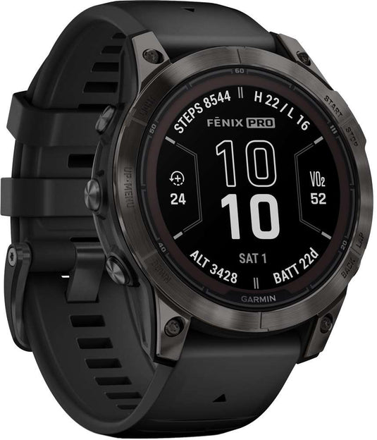 Garmin fenix® 7 pro - sapphire solar 47mm edition - gps multisport smartwatch