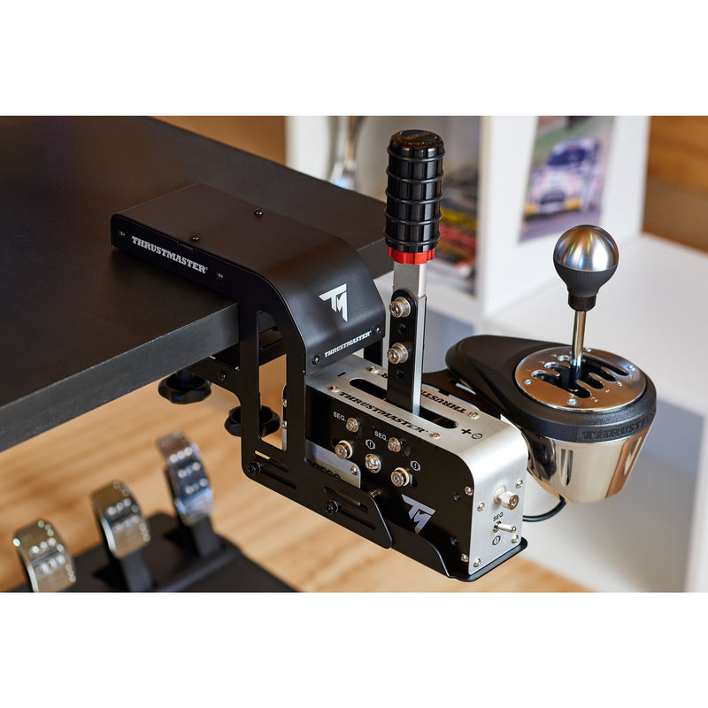 Load image into Gallery viewer, Thrustmaster tm racing clamp houder (zwart, voor tss handbrake th8a shifter)
