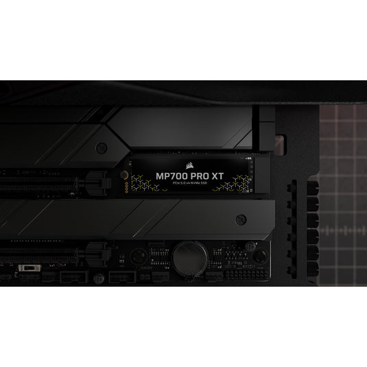 Corsair mp700 pro xt 2 tb ssd (zwart, pcie gen5 x4 nvme 2.0, m.2 2280, 3d tlc nand)