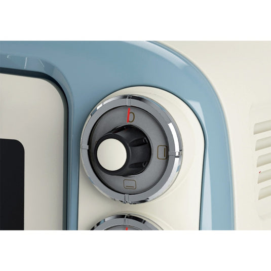 Ariete vintage oven 0979 05 mini bakoven (wit lichtblauw, 18 liter)