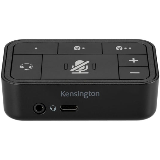 Kensington universal 3-in-1 pro audio headset switch (bluetooth, usb, 3,5mm audio)