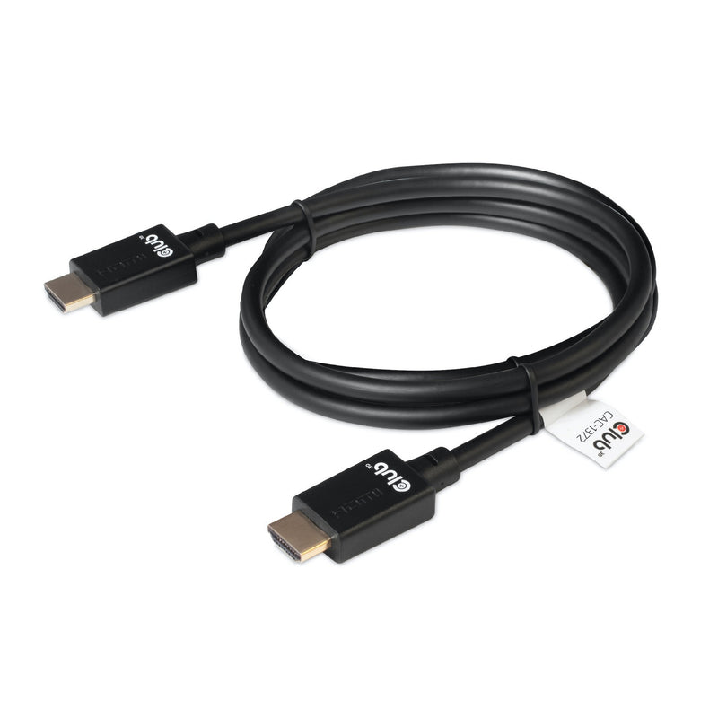 Afbeelding laden in galerijviewer, Club 3d gecertificeerde ultra high speed hdmi 2.1 kabel (zwart, 2 meter, 8k)
