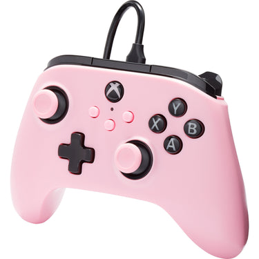 Powera bedrade controller voor xbox series x|s (roze, xbox series x|s, xbox one, pc)