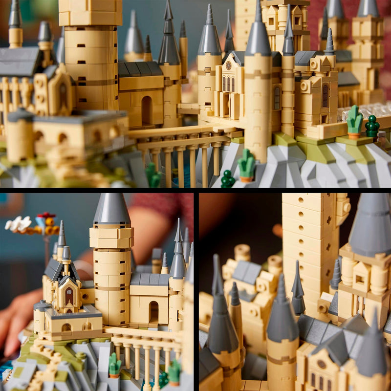 Afbeelding laden in galerijviewer, Lego harry potter kasteel zweinstein en terrein grote set voor volwassenen - 76419
