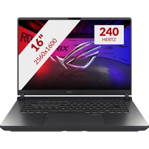 Asus rog strix g16 g615jmr-s5020w 16 gaming laptop (grijs | core i7-14650hx | rtx 5060 | 16 gb | 1 tb ssd)