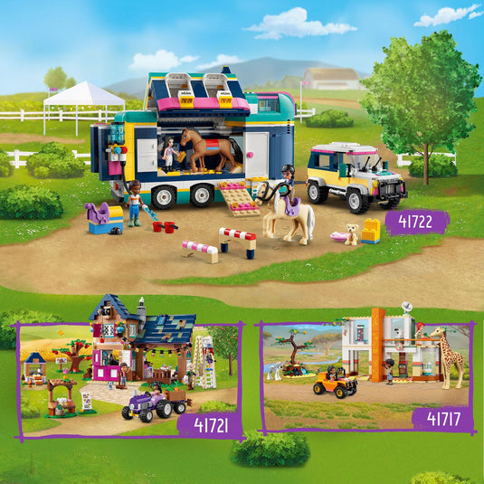 Lego friends - mia’s wilde dieren bescherming constructiespeelgoed (41717)