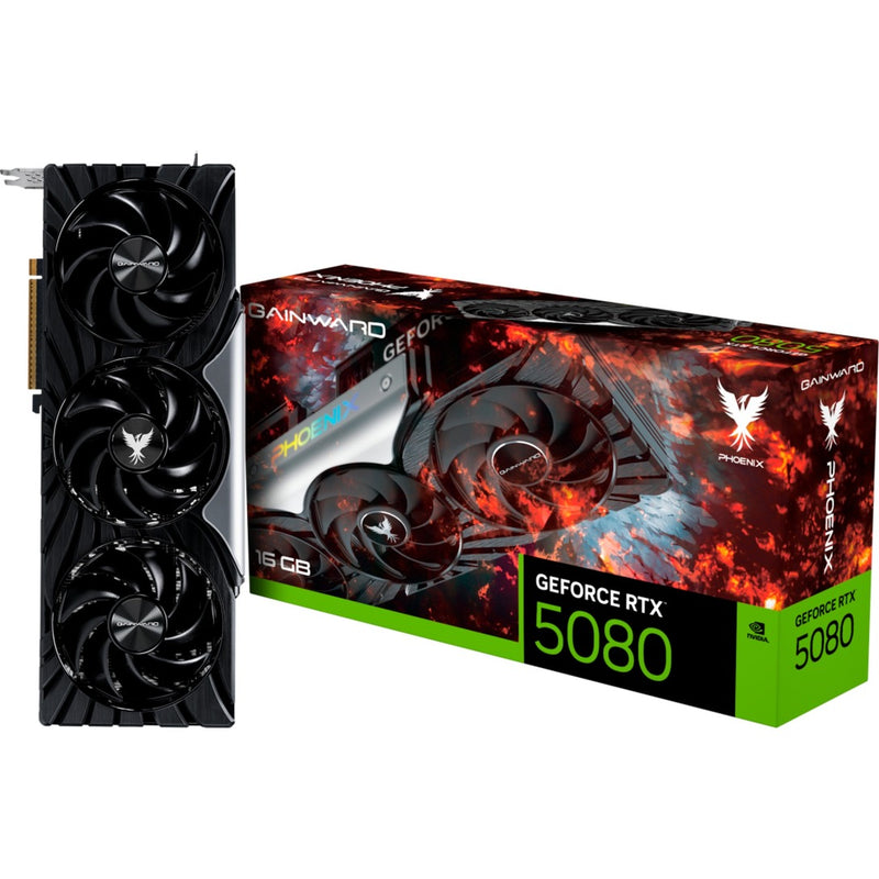 Load image into Gallery viewer, Gainward geforce rtx 5080 phoenix grafische kaart (dlss 4, 3x displayport, 1x hdmi 2.1)
