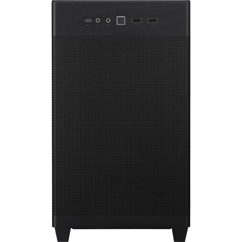 Afbeelding laden in galerijviewer, Asus prime ap201 mini tower behuizing (zwart | 2x usb-a | 1x usb-c)
