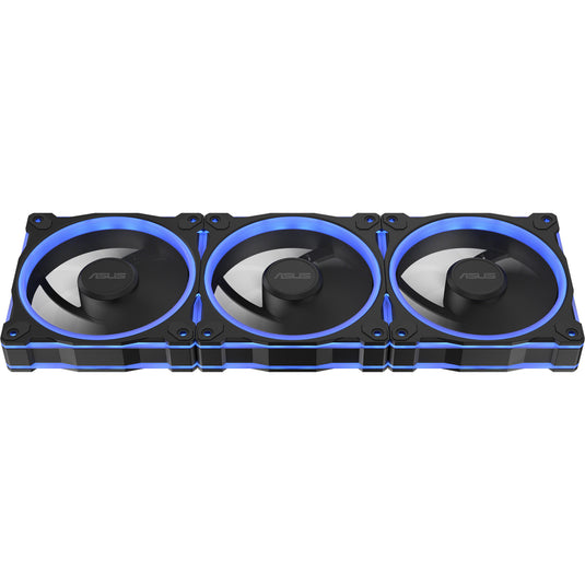 Asus prime mr120 argb fan - triple pack case fans (zwart, 3 stuks, 120 x 120 x 28 mm, 3 stuks)