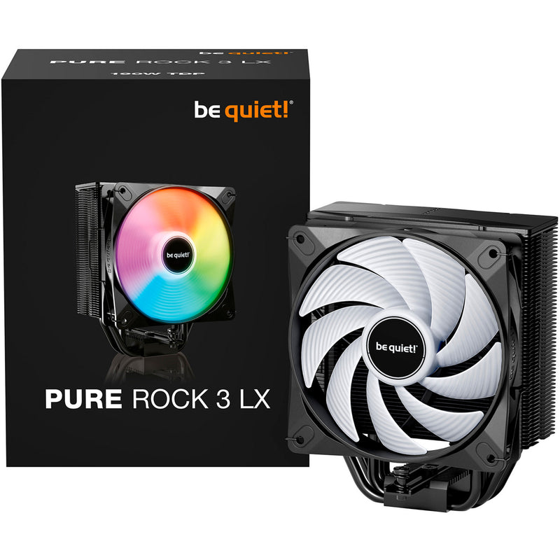 Load image into Gallery viewer, Be quiet! pure rock 3 lx rgb cpu-koeler (zwart)
