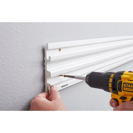 Stanley track wall - wandpaneel houder (aluminium)