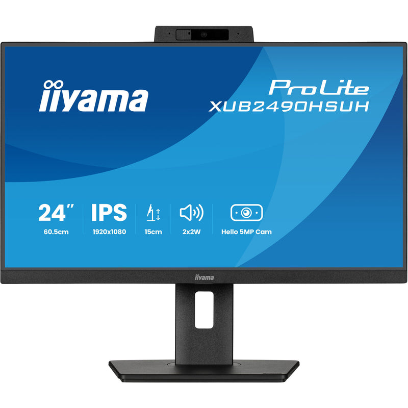 Load image into Gallery viewer, Iiyama prolite xub2490hsuh-b2 23.8 monitor (zwart, hdmi, displayport, 3x usb-a)
