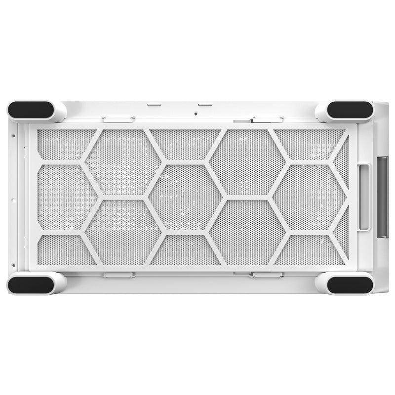 ギャラリービューアに画像をロードする, Antec flux midi tower behuizing (wit | 2x usb-a | 1x usb-c | tempered glass)
