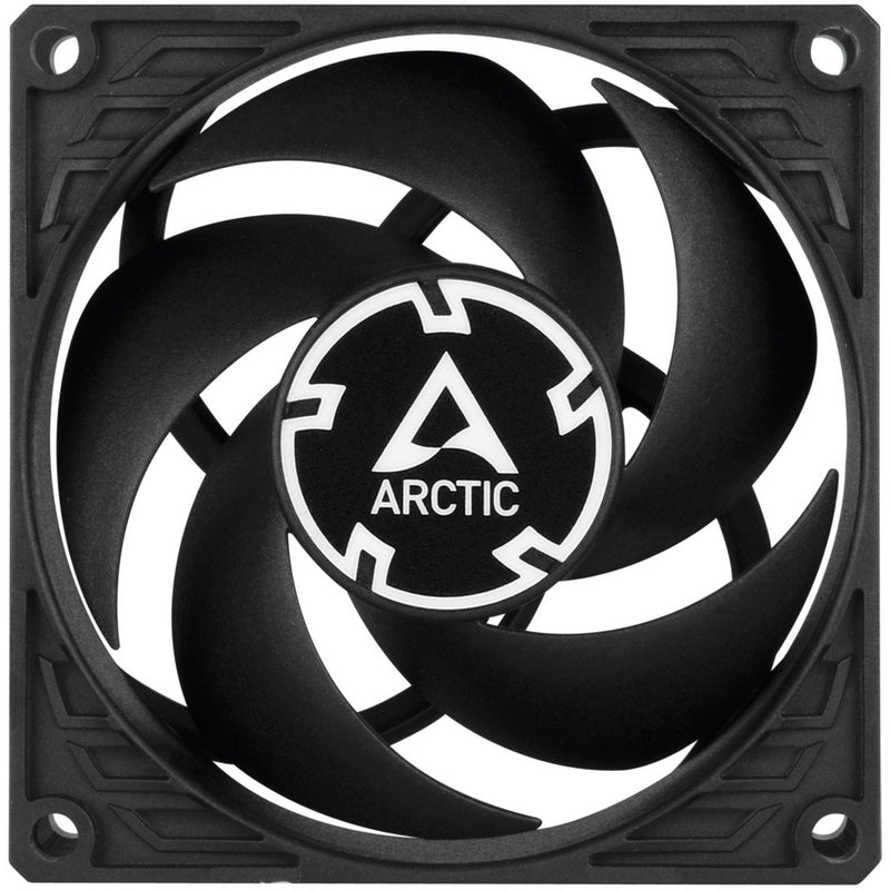 Load image into Gallery viewer, Arctic p8 pwm pst case fan (zwart, 80 x 80 x 25 mm)
