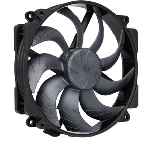 Noctua nf-a14x25r g2 pwm chromax.black case fan (zwart, 140 x 140 x 25 mm)