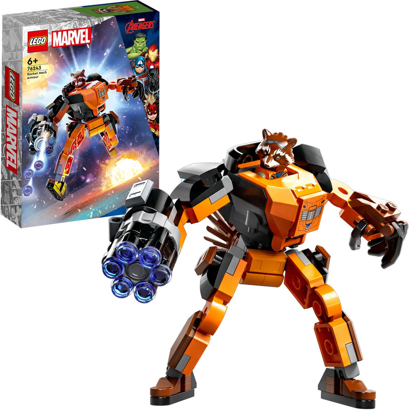 Load image into Gallery viewer, Lego marvel - rocket mechapantser constructiespeelgoed (76243)
