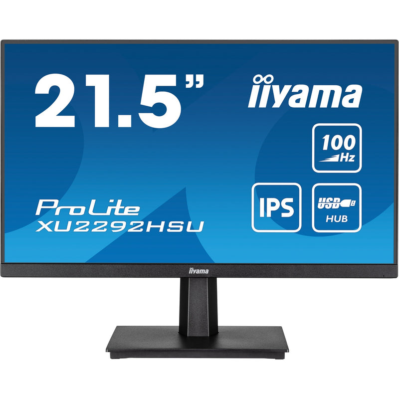Load image into Gallery viewer, Iiyama prolite xu2292hsu-b6 21.5 monitor (zwart, hdmi, displayport, 4x usb-a)
