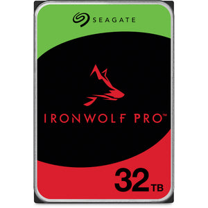 Seagate ironwolf pro 32 tb harde schijf (sata 6 gb s, 3,5 )