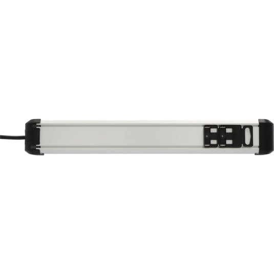 Brennenstuhl premium-alu-line stekkerdoos 6-voudig schakel stekkerdoos (3x 2-voudig schakelbaar)