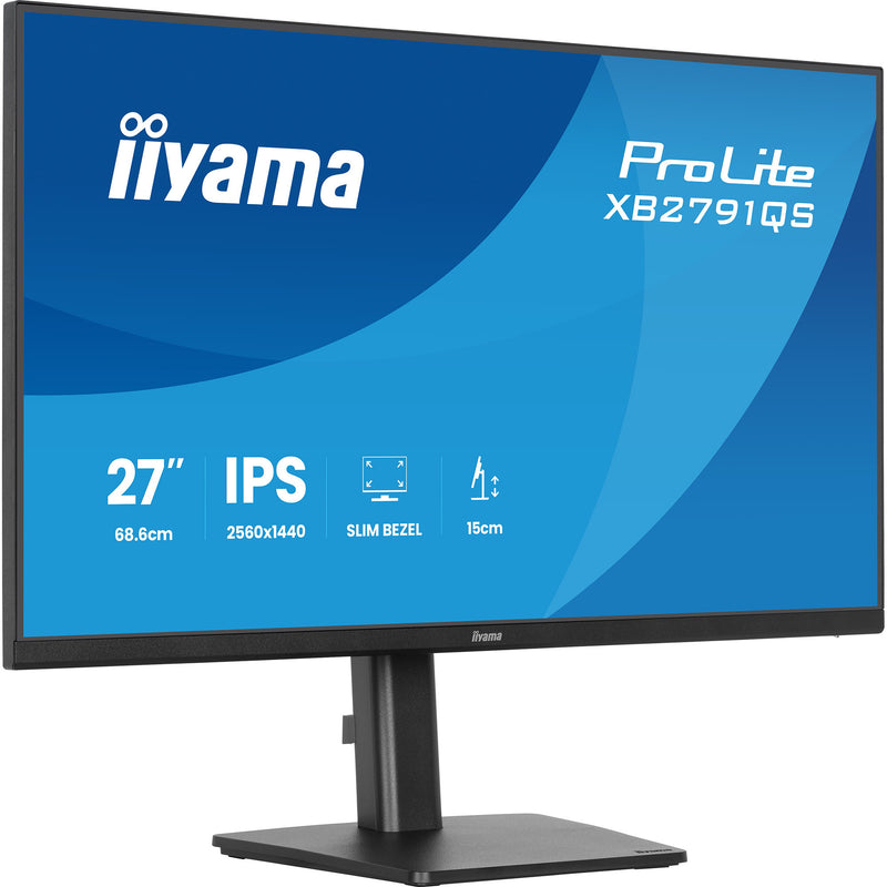 Load image into Gallery viewer, Iiyama prolite xb2791qs-b1 27 monitor (zwart (mat), hdmi, displayport, audio)
