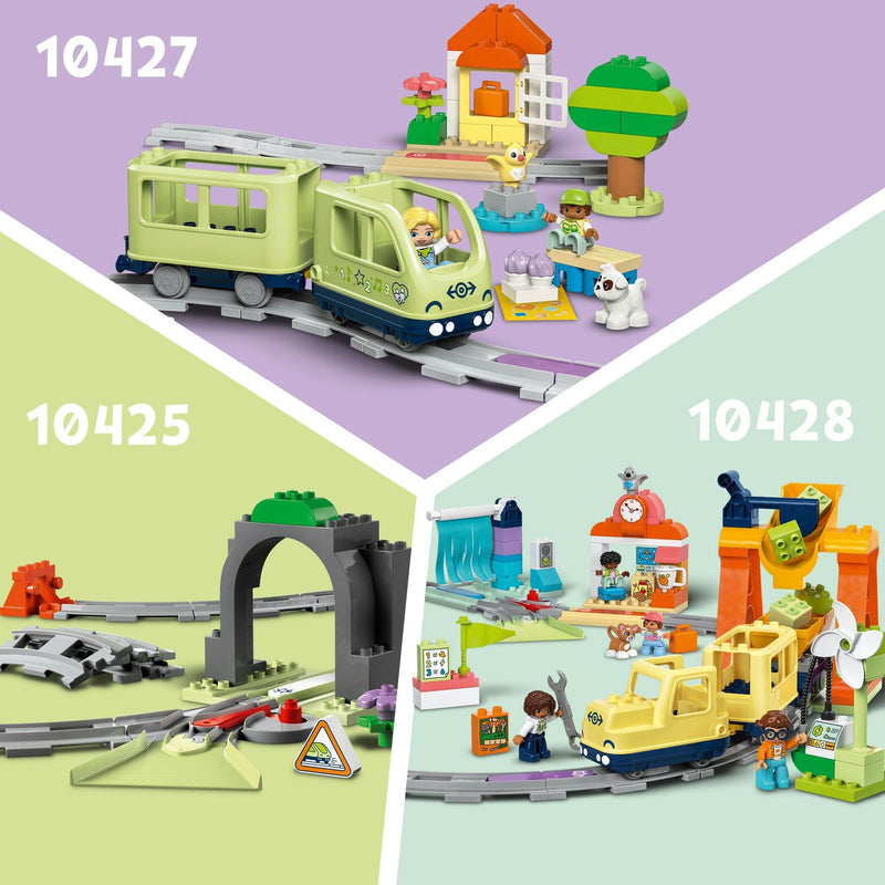Load image into Gallery viewer, Lego duplo town 10426 treinbrug en rails uitbreidingsset
