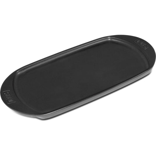Weber bakplaat grillplaat (zwart, 40 x 22 cm)