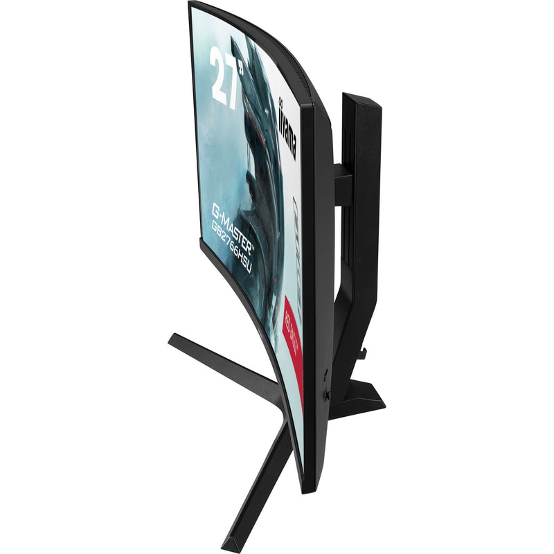 Load image into Gallery viewer, Iiyama g-master red eagle gb2766hsu-b1 27 curved gaming monitor (zwart, 2x hdmi, displayport, 2x usb-a, usb-b, 165 hz)
