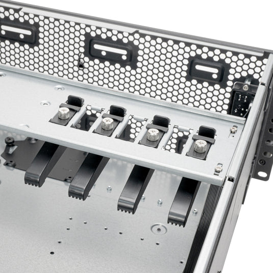 Silverstone rm4a rack behuizing (zwart | 4u | usb-c)