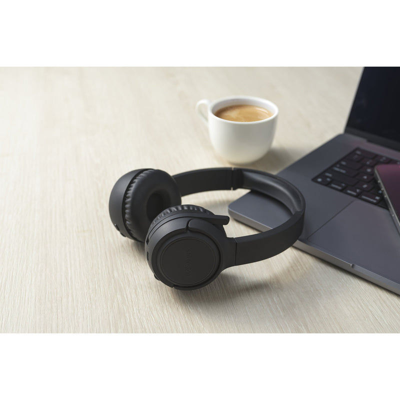 Afbeelding laden in galerijviewer, Kensington h1050 eq bluetooth on-ear headset met ruisonderdrukking van omgevingsgeluid (zwart, bluetooth 5.4)
