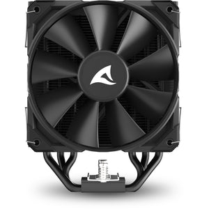 Sharkoon a50 cpu-koeler (zwart, 4-pins pwm fan-connector)