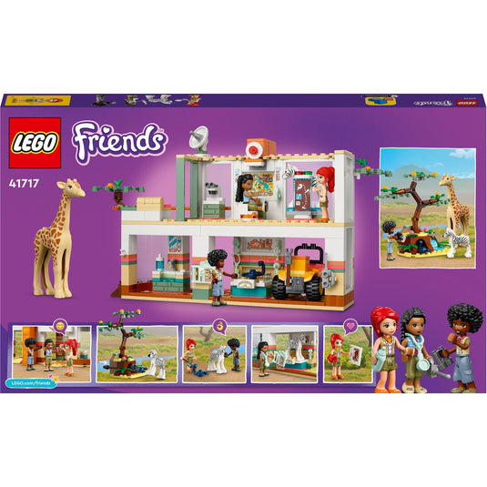 Lego friends - mia’s wilde dieren bescherming constructiespeelgoed (41717)
