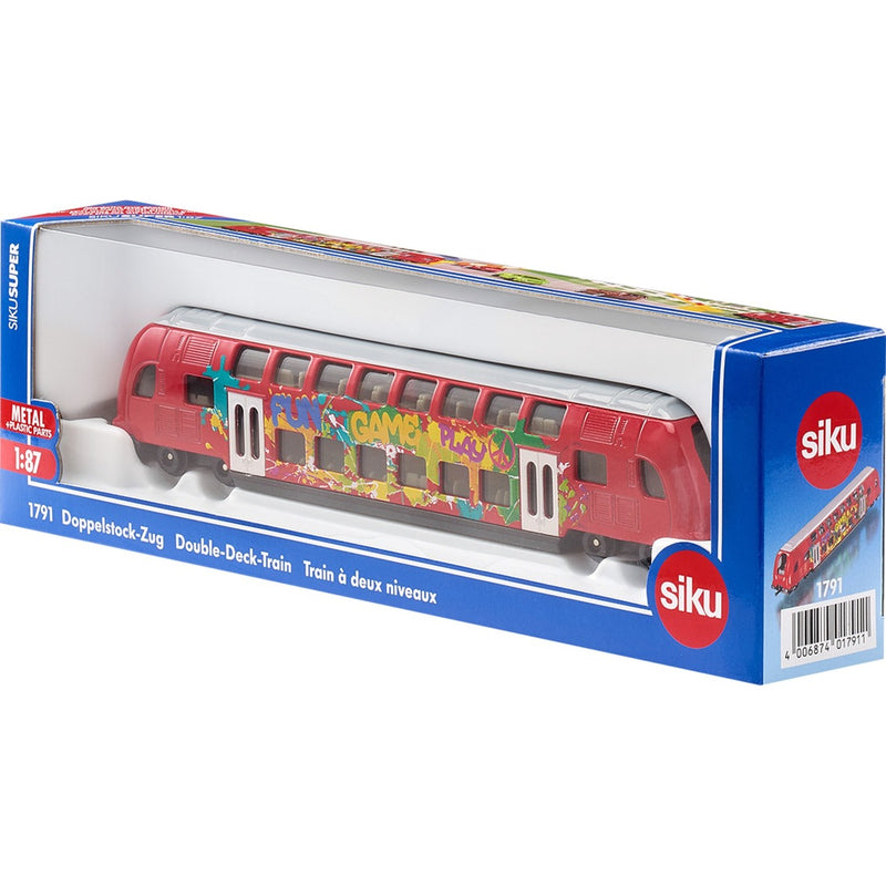 Load image into Gallery viewer, Siku super - dubbeldekker trein modelvoertuig (schaal 1:87)
