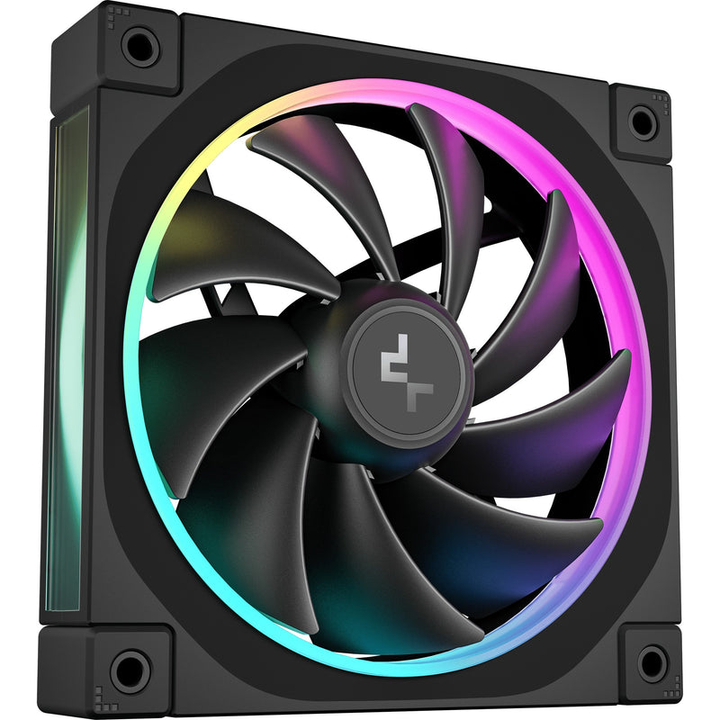 Chargez l'image dans la visionneuse de la galerie, Deepcool fl12 rgb case fan (zwart, 120 x 120 x 25 mm, pwm)
