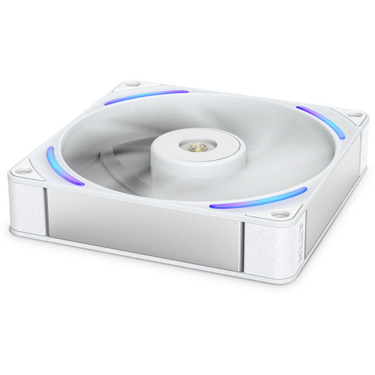 Nzxt f140x rgb case fan (wit, 140 x 140 x 30 mm, pwm)