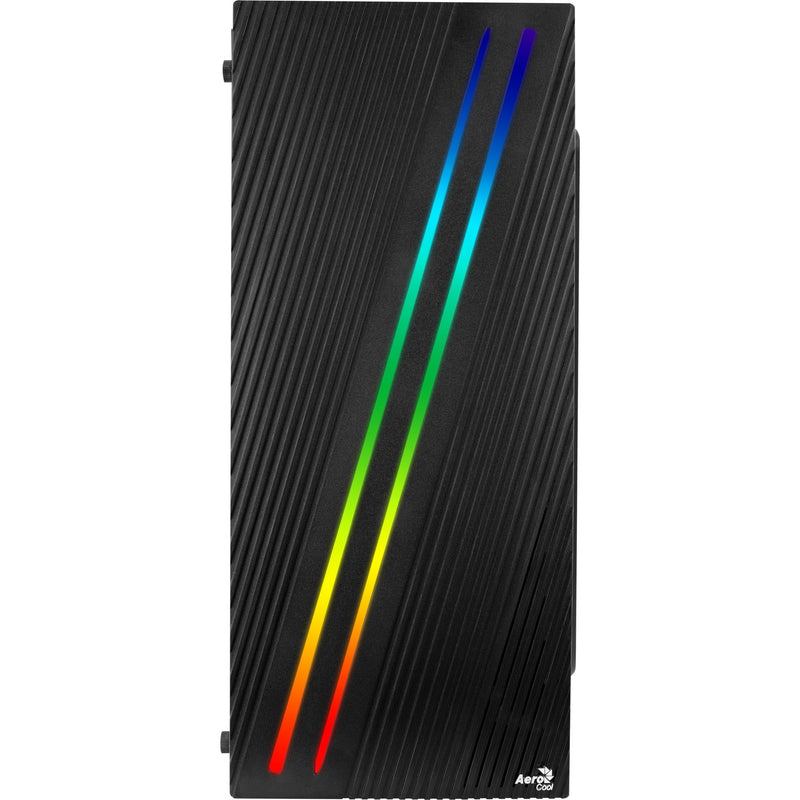 Load image into Gallery viewer, Aerocool streak midi tower behuizing (zwart | 3x usb-a | rgb | window)

