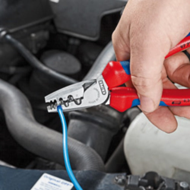 Load image into Gallery viewer, Knipex krimptang voor adereindhulzen 9772180
