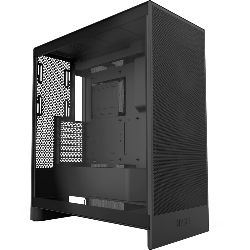 Load image into Gallery viewer, Nzxt h7 flow (2024) midi tower behuizing (zwart | 2x usb-a | 1x usb-c | tempered glass)
